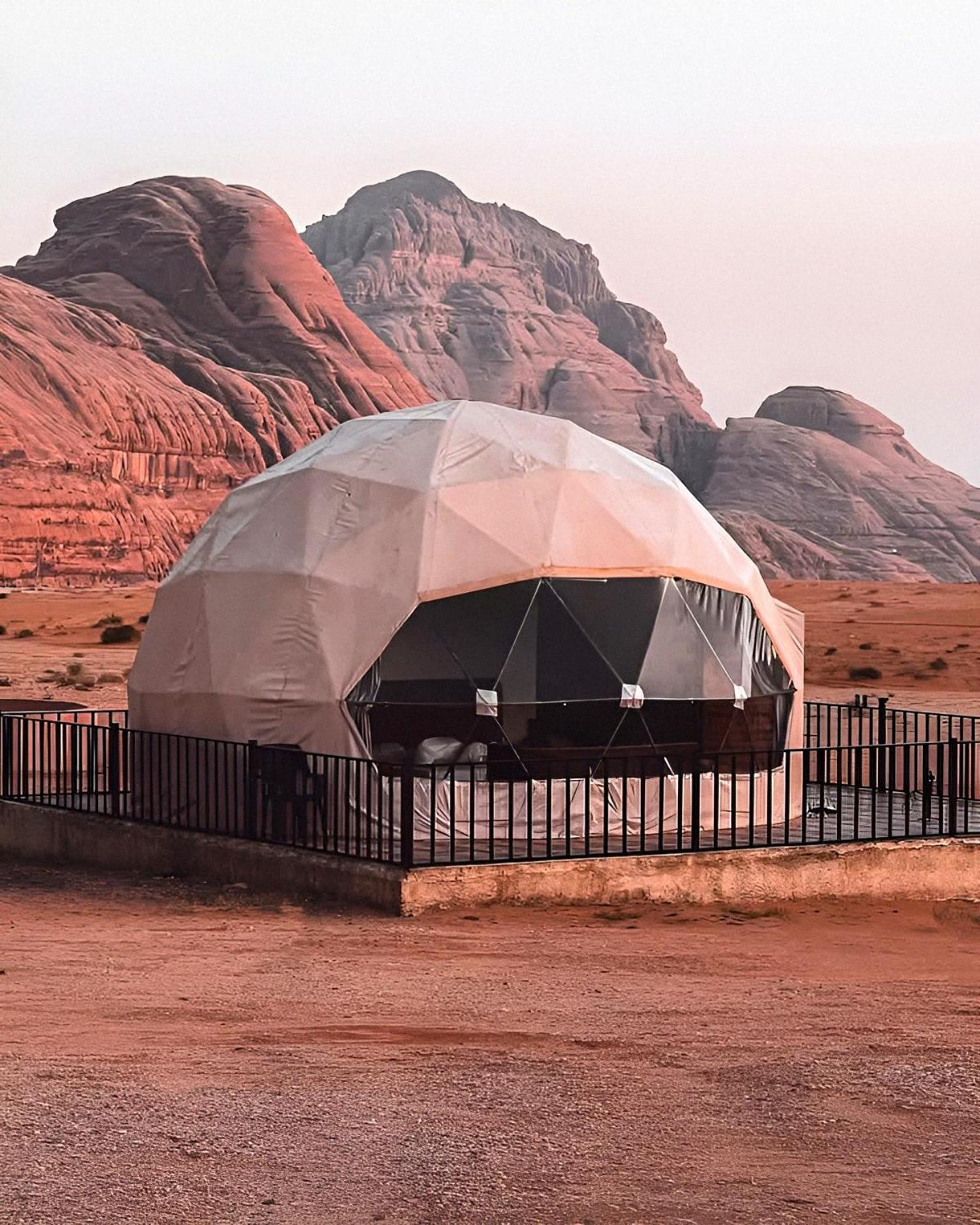 Wadi Rum Caeser Camp Hotell Eksteriør bilde